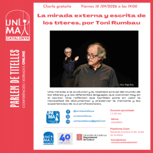 Xerrada amb Toni Rumbau